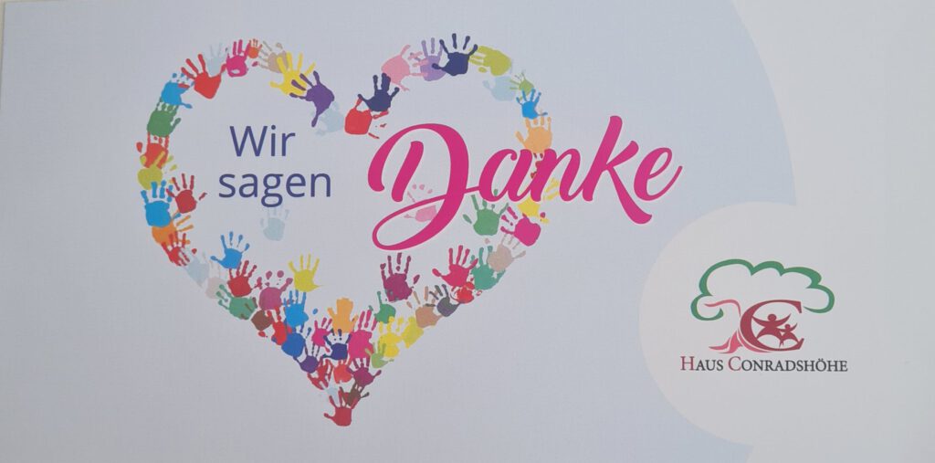 Dank vom Haus Conradshöhe